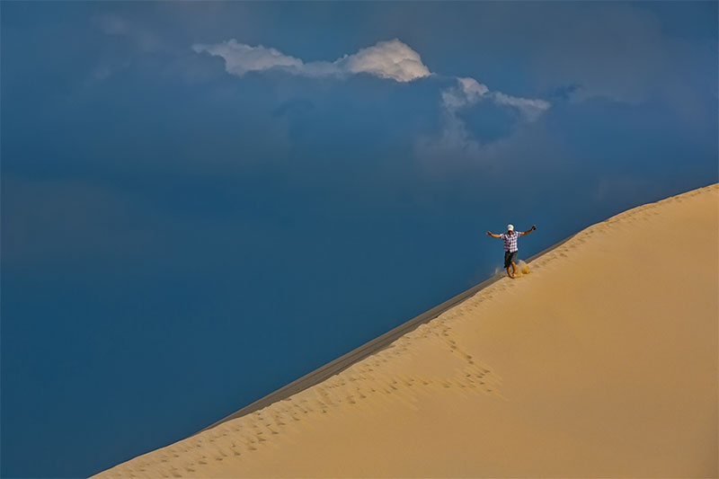 gobi desert sand dune